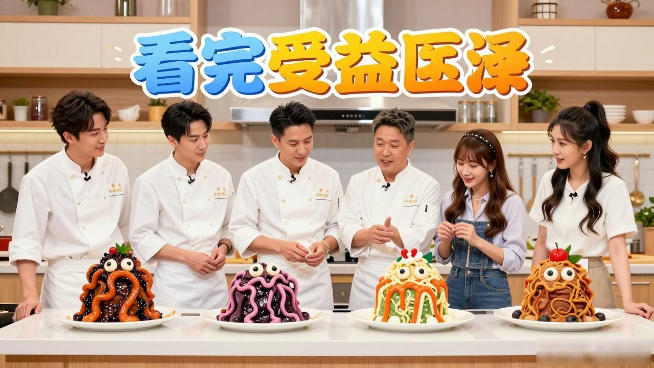 五星大厨带明星做四大黑暗料理,_厨房黑暗料理奇葩_明星黑暗料理合集