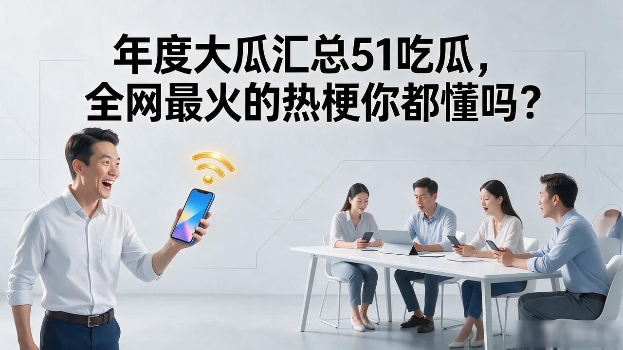 年度大瓜汇总51吃瓜,全网最火的热梗你都懂吗？